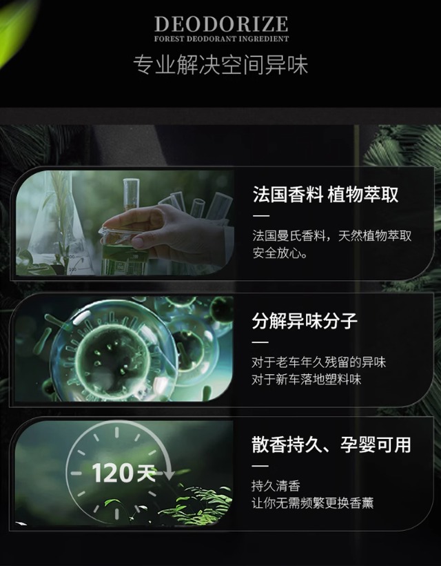 Car Air Freshener 2026 New Model Home Fragrance High-End Aroma Ornament Car Air Freshener Odor Removal Car Perfume