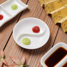 创意陶瓷调味碟迷你日式沙拉蘸料碟家用酱料调料番茄酱油醋小碟子