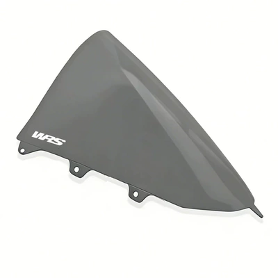 Suitable for Zhang Xue motorcycle Motorcycle front windshield - track-edition-gray