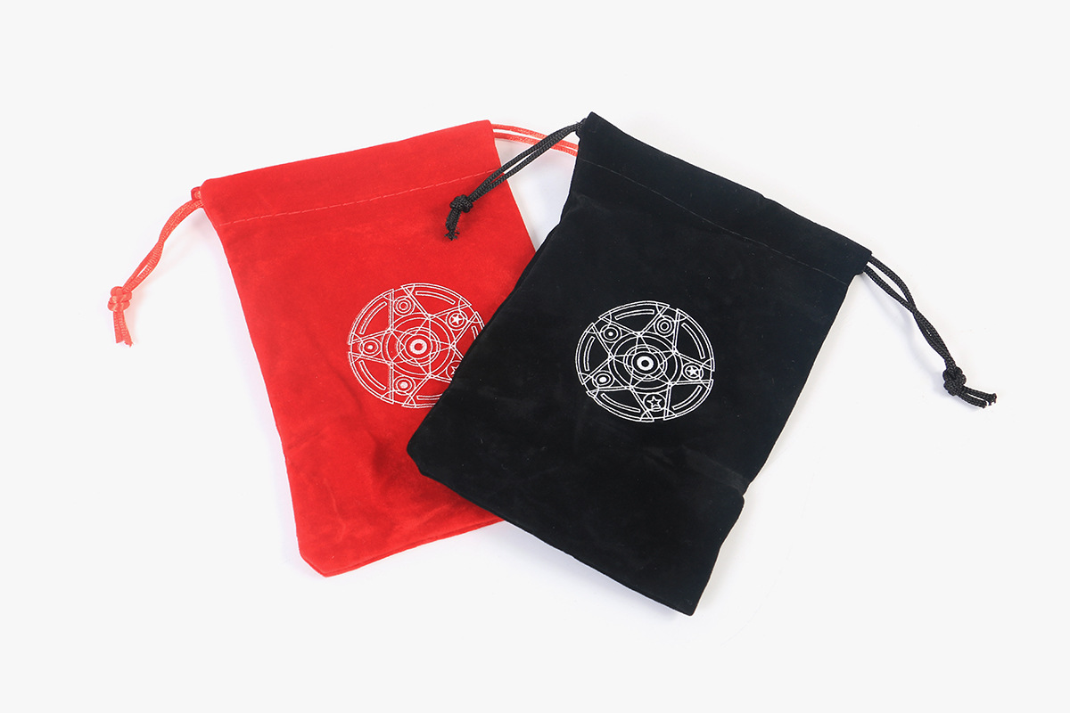 Velvet Tarot And Oracle Card Storage Bag With 8 Colours_voghion.com