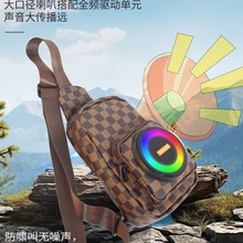 CH-M802新款多功能背包蓝牙音箱户外便携充电宝扩音器K歌蓝牙音响