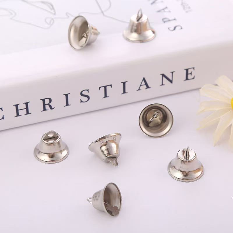 Electroplated Horn Retro Horn Open Bell Bell Bell-Shaped Bell DIY Holiday Christmas Decoration Pendant