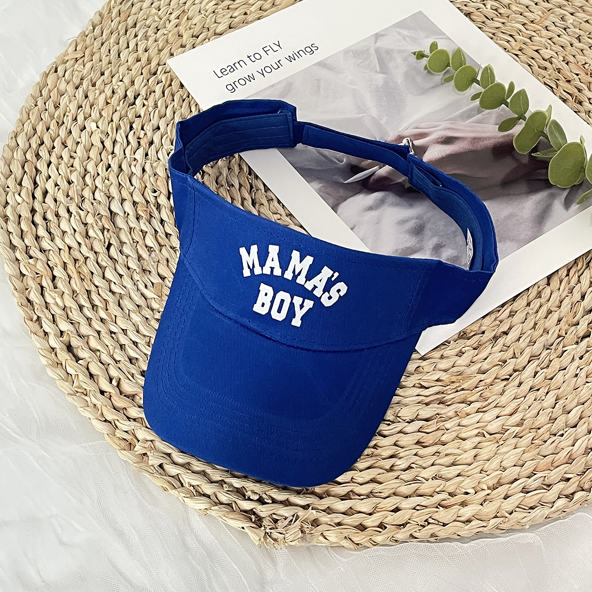 Unisex MAMA'S Letter lege hoge hoed Outdoor sport zonbeschermingshoed voor mannen en vrouwen letter trend mode_voghion.com