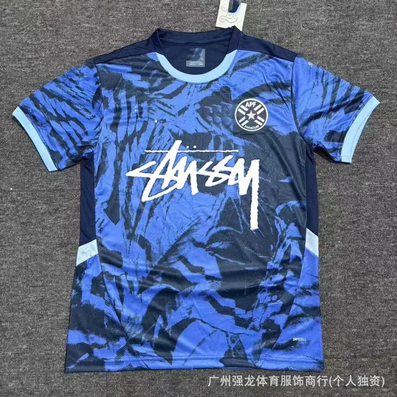 Stussy斯图西球衣弗拉门戈国米意大利纪念版葡萄牙日本短袖足球服|undefined
