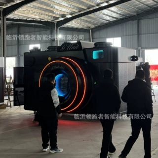 经典款商用相机复古相机网红打卡移动餐车景区营地咖啡摆摊车
