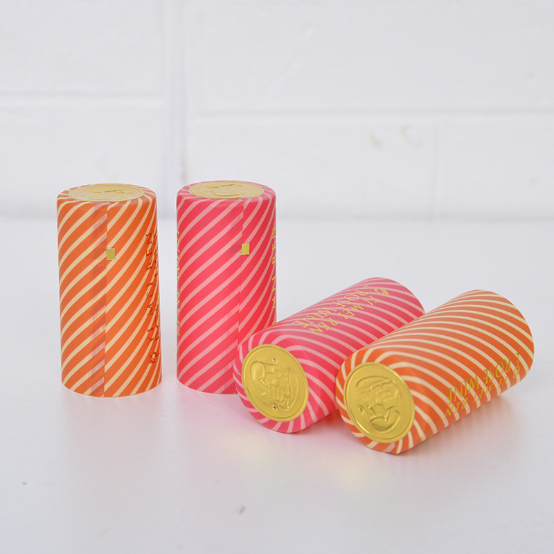 pvc红酒胶帽酒瓶密封热封塑封撕拉条胶帽封口胶帽缩膜收缩膜