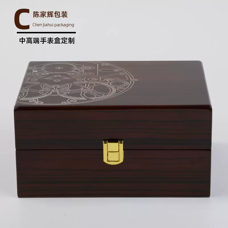 源头工厂现货手表包装盒首饰收纳盒木质高端精致大牌同款手表礼盒
