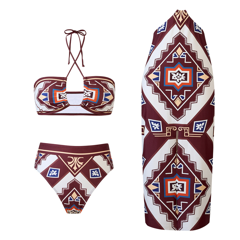 Women's Gender Women's Sexy Printing 2 Pieces Bikinis Swimwear