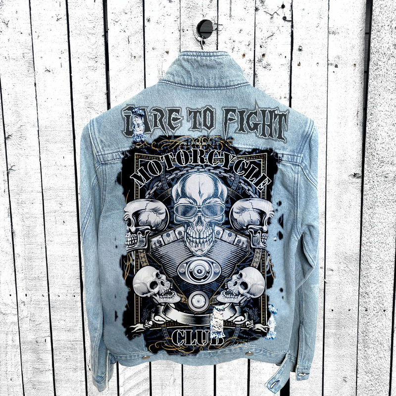 2528 Amazon New 2022 Cross-border European and American Autumn Men's Denim Printed Crewneck Casual Jacket Coat 2528 Amazon New 2022 Cross-border European and American Autumn Men's Denim Printed Crewneck Casual Jacket Coat