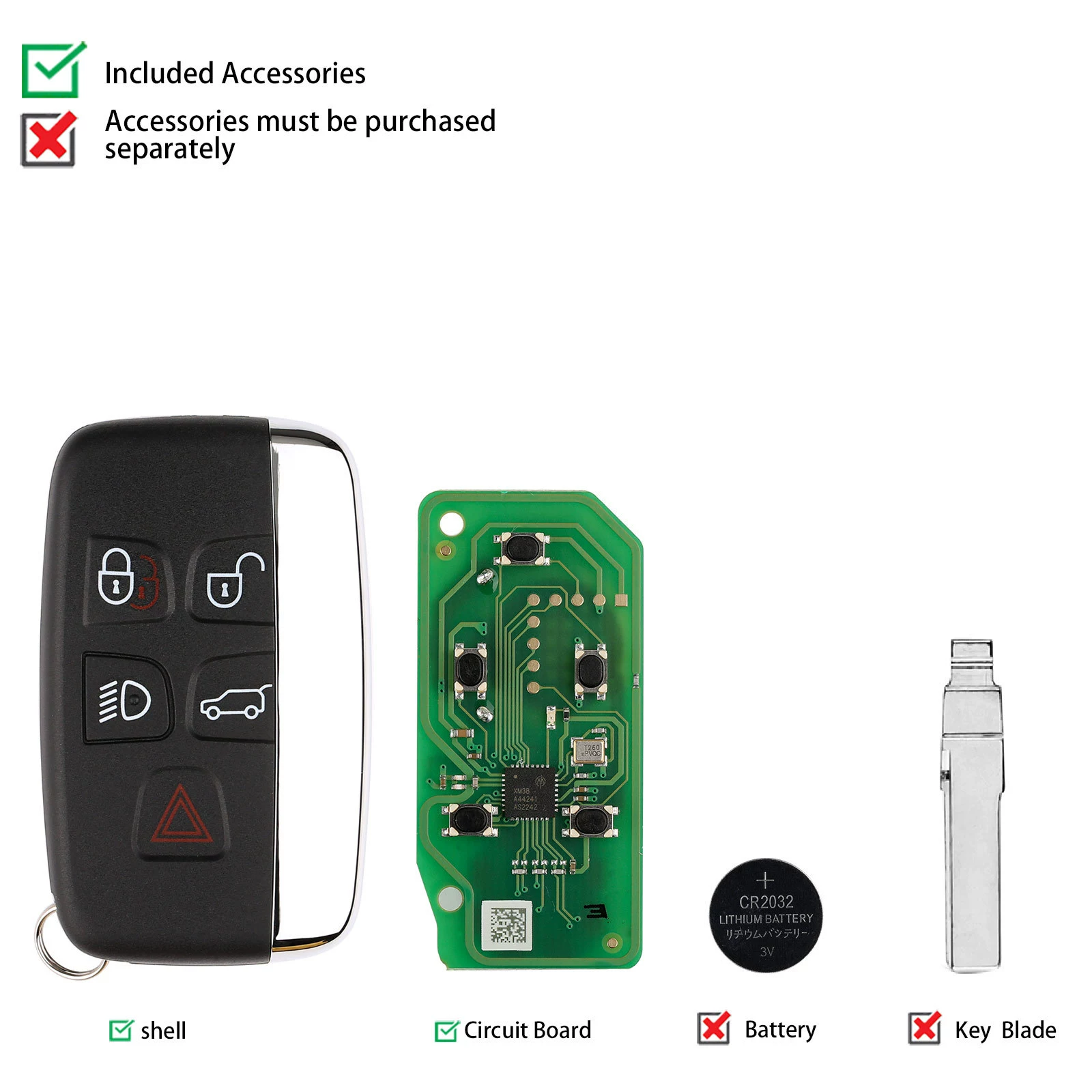 XHORSE XSLR01EN XM38 UNIVERSAL Ключ Интеллектуальный Пульт Дистанционного Управления VVDI Пульт Дистанционного Управления