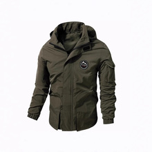 Hooded Jacket 春秋款男士夹克外套 休闲工装百搭上衣防风茄克