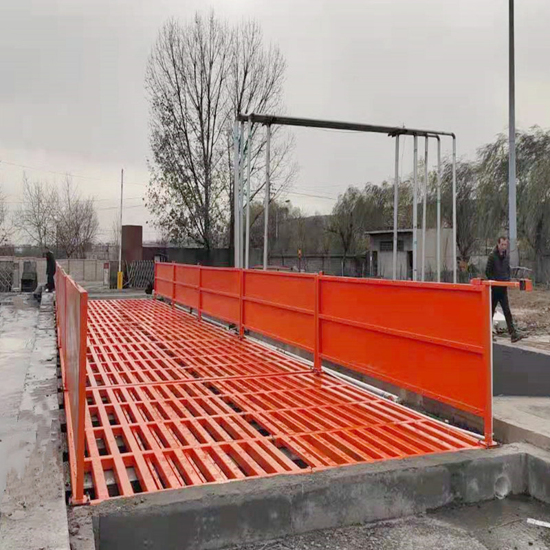 鲁鸿12米加长 建筑工地洗车台 全自动车辆冲洗设备 工程车洗轮机