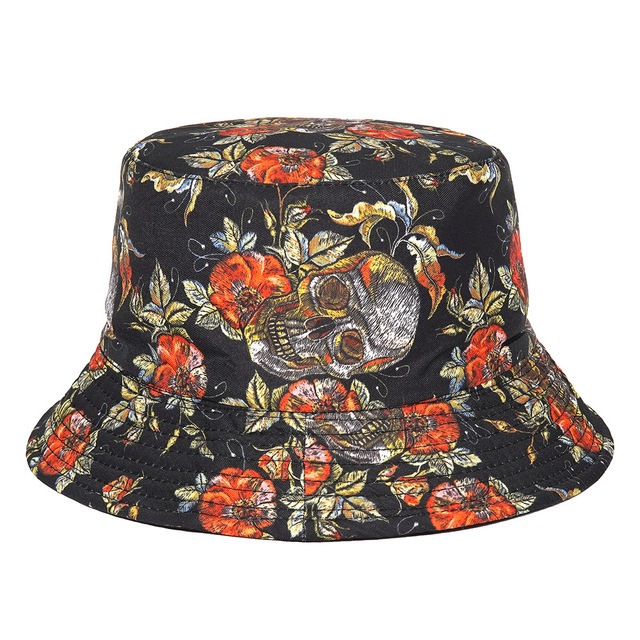 Sombrero de Sol de verano Sombrero de cubo de pato amarillo reversible para hombres