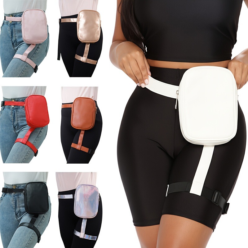 Cross-border cycling leg bag, sexy tight-fitting jeans, long leg bag, crossbody bag, casual multi-functional sports leg bag