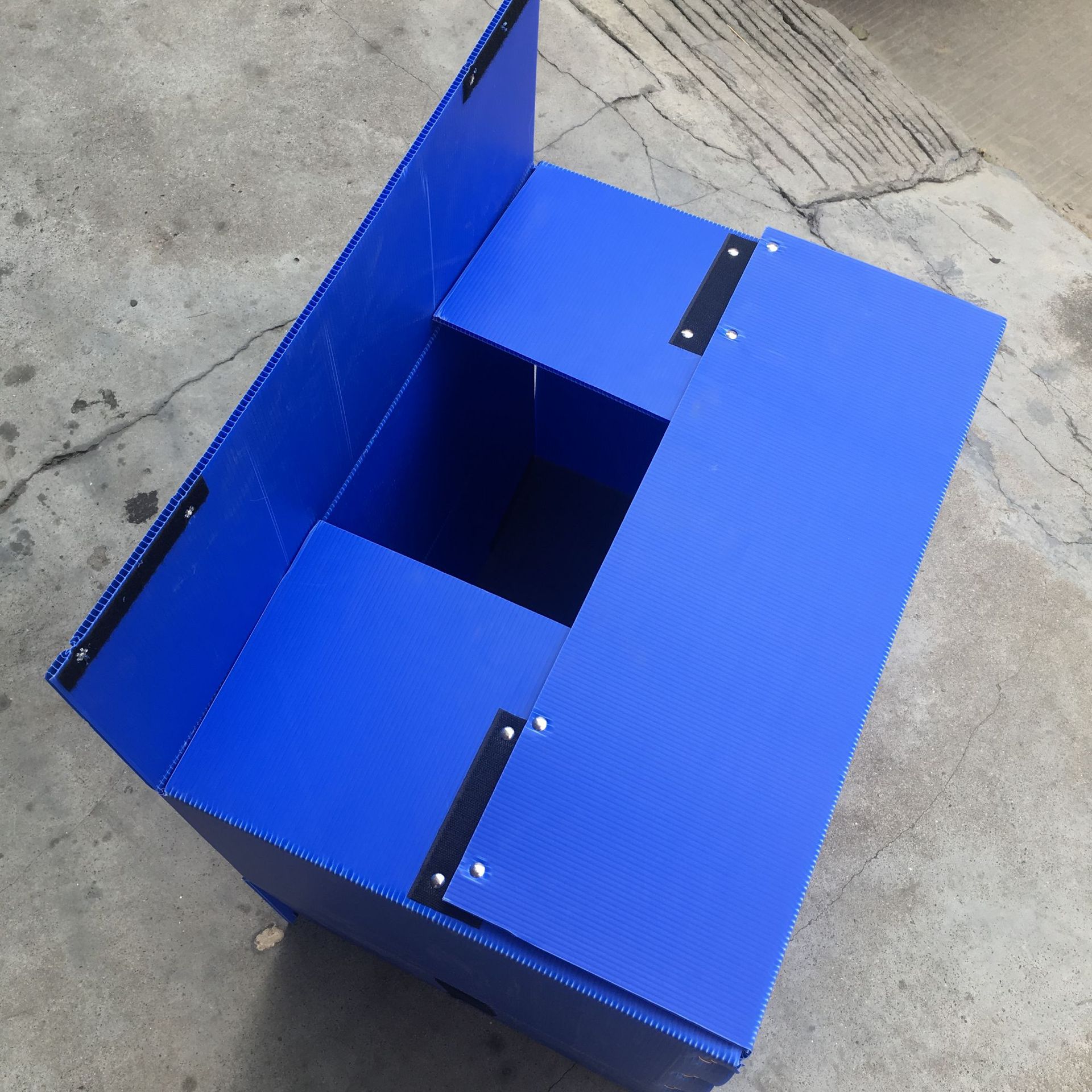 广州中空板5mm塑料周转箱 折叠收纳循环使用 抗潮水瓦楞箱定 制