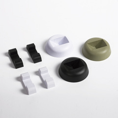 Transparent PE film display box suspended packaging box jewelry ring bracelet box small commodity gift box base