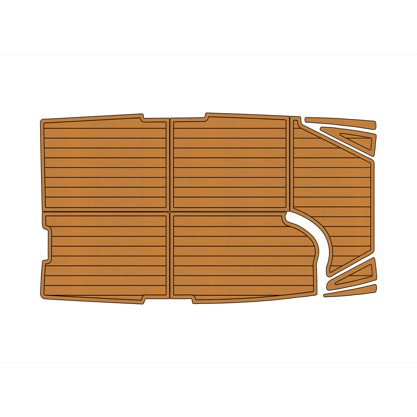 Boston Whaler 13 EVA Faux Teak Marine Floor