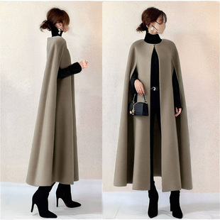 Long Cape Coat Coat