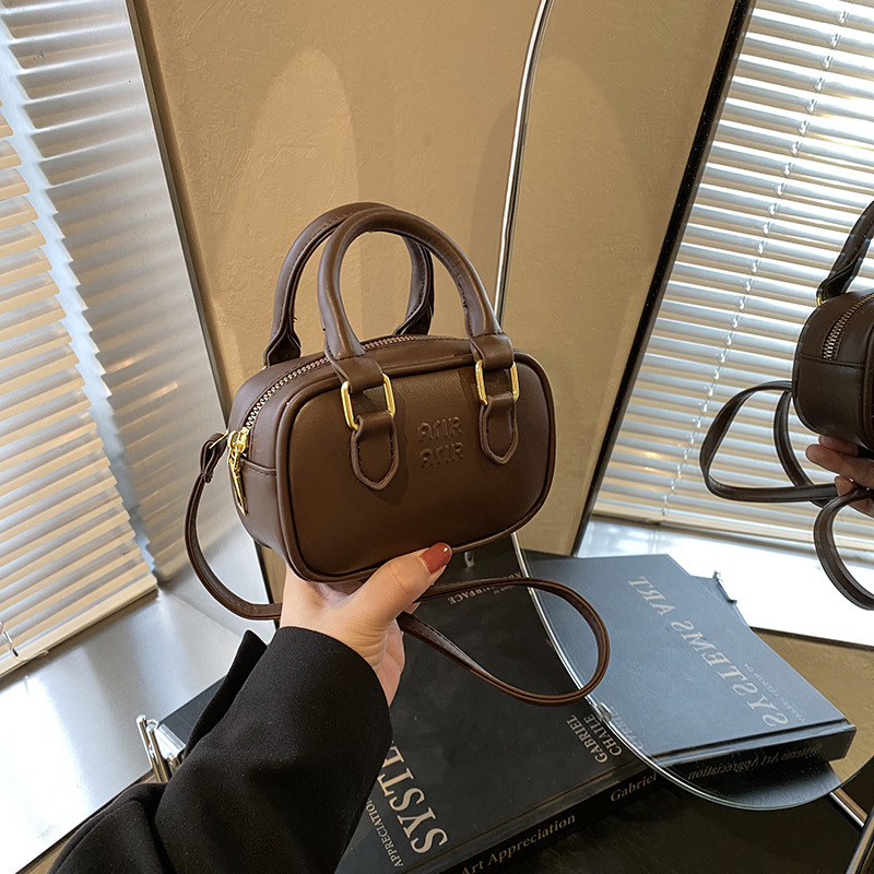 Bolso desnudo de color café