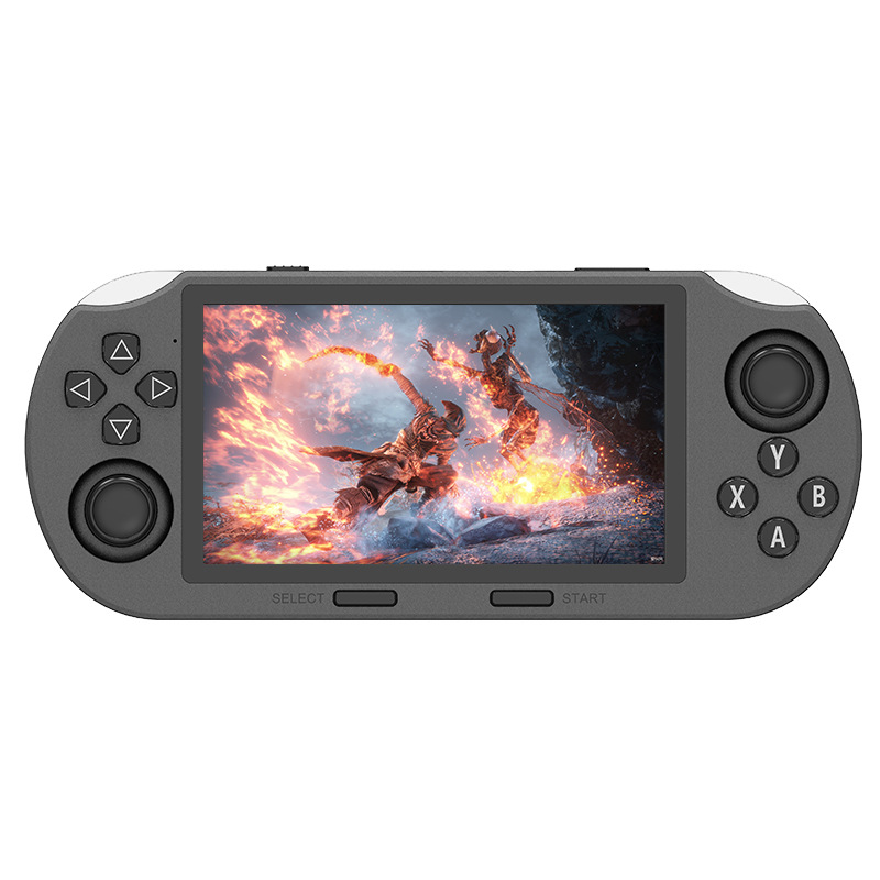 Sf3000 Cross-Border New Model 4.5inch Large Screen Dual Joystick Game Console Open Source Handheld Nostalgic Handheld Arcade Hd