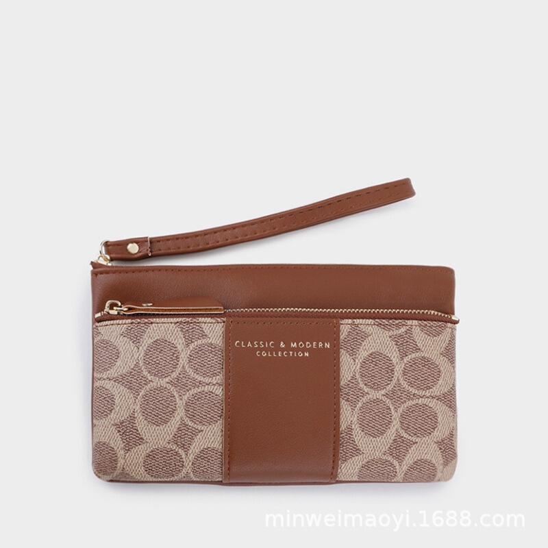 Vintage Fabric~Classic Designer-Style Printed Women's Clutch Bag, New Versatile Women's Wallet Wholesale Purse Vintage Fabric~Classic Designer-Style Printed Women's Clutch Bag, New Versatile Women's Wallet Wholesale Purse
