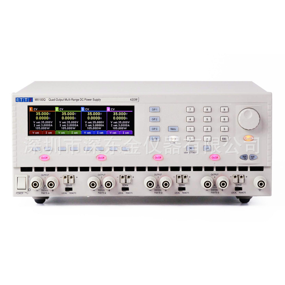 AIM-TTIMX100QP S2 多通道编程直流电源四路输出