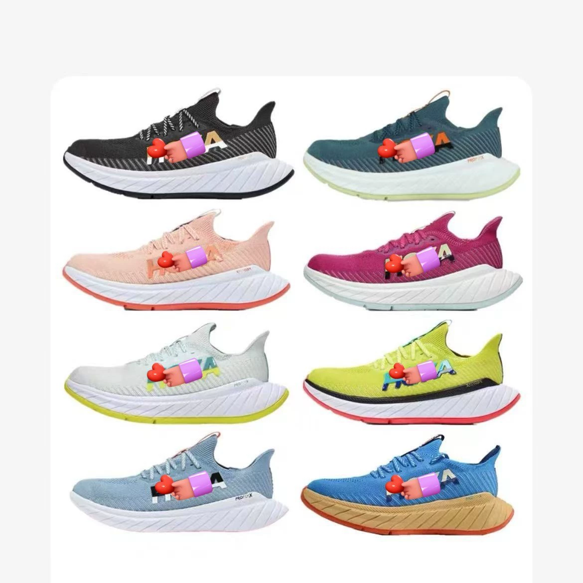 HOKA CarbonX3 гоночные, амортизирующие и износостойкие кроссовки мужская спортивная обувь