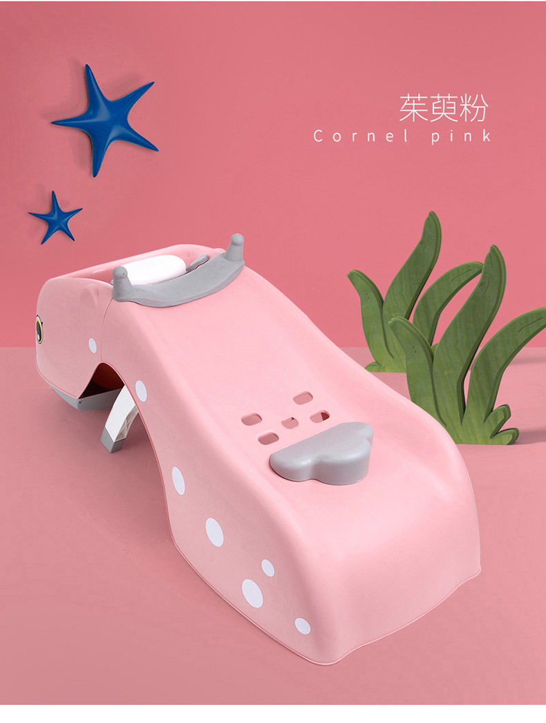 儿童折叠洗头椅男女宝宝加大洗头神器小孩洗头床