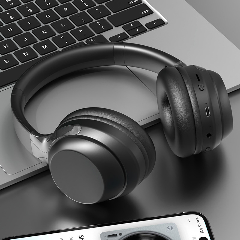 Nuevos auriculares Bluetooth WH100 transfronterizos, música de larga duración, reducción de ruido, auriculares inalámbricos Bluetooth, stock