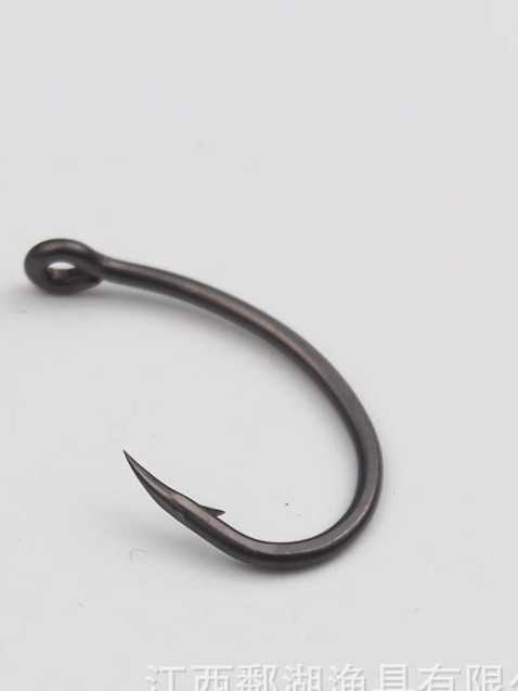 gancho de jorobada de carpa europea recubrimiento de teflón acero de alto carbono YN gancho de pesca de carpa con espinas sin espinas