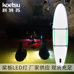 KOETSUコートの蘇パドルのledランプは屋外の水上で取り外し可能です。
