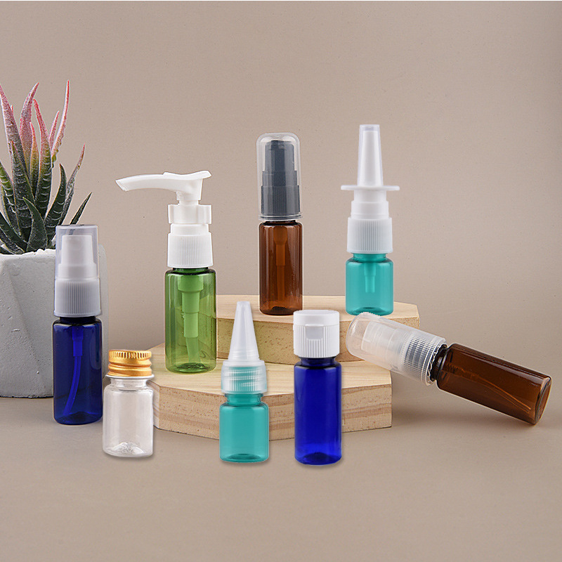 5ml 10ml 15毫升pet瓶 18口径精华液乳液试用小瓶 化妆品分装空瓶