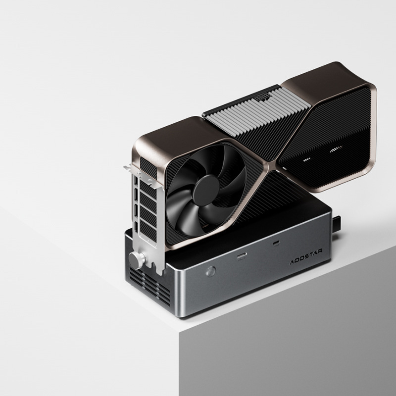 Tianba Aoostar Graphics Card Docking Station Ag02 Usb4 Oculink Dual Interface Built-In 800W Power Supply Ag01