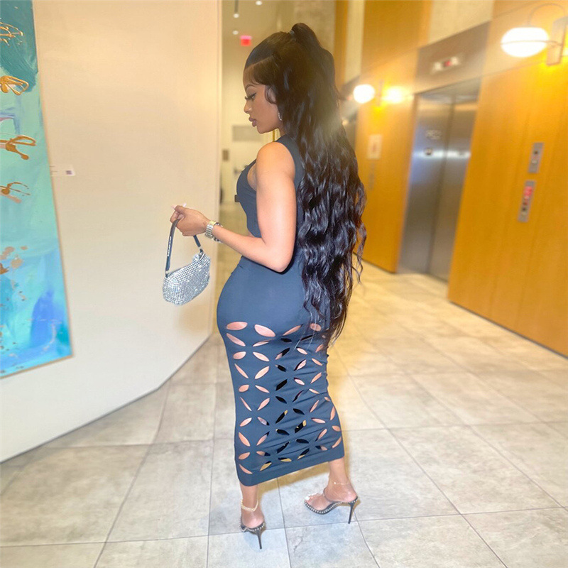 Title 10, Sommerliches, süßes und sexy ärmelloses Kleid m...