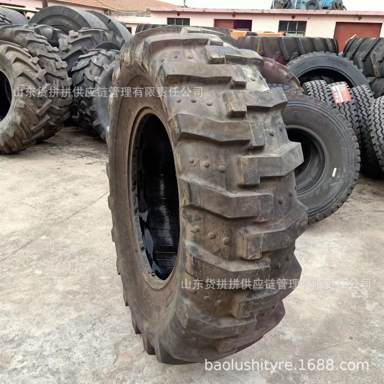 18.4-30   联合收割机 两头忙装载机轮胎 R4花纹