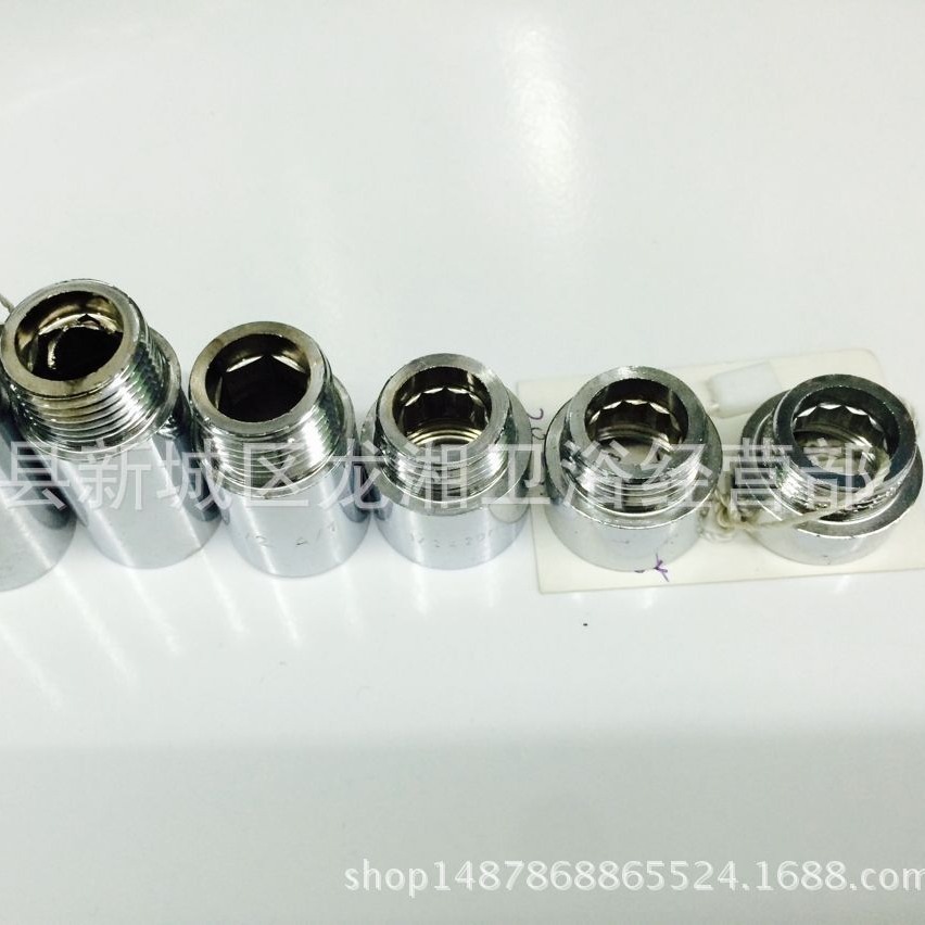 外贸出口印度不锈钢延伸接头梅花加长加厚延伸接头铜.铁延伸接头