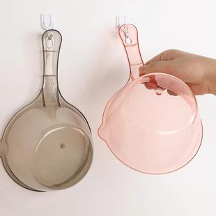 Thickened Long-Handle Water Ladle for Bathing, Kitchen Water Scoop, Plastic Water Scoop, Household Water Scoop