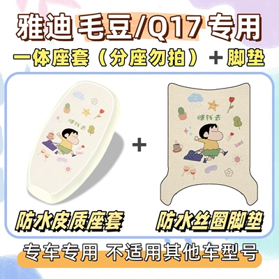 mats, electric scooter Q17 seat, Electric vehicle foot mat - waterproof-combo-yb-make-money-yadi-maodouq17
