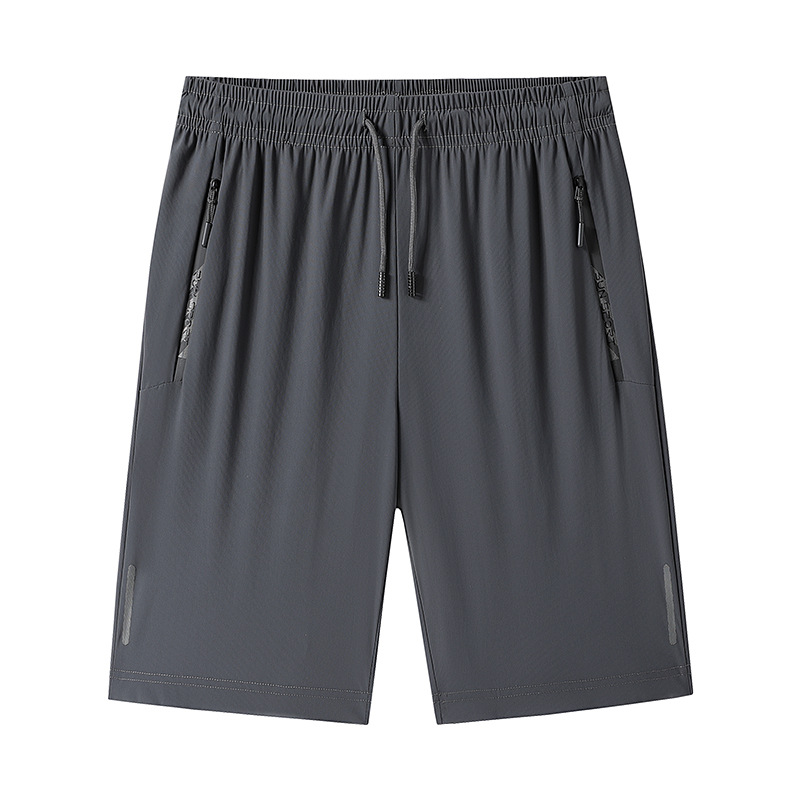 Shorts Men's Summer Thin Loose Breathable Ice Silk Shorts Running Fitness Quick-drying Pants Basketball Sports Pants Men's