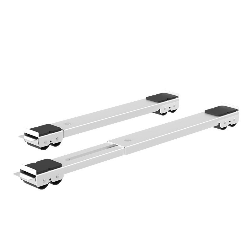 soporte de soporte de polea móvil telescópico para base de refrigerador de la lavadora