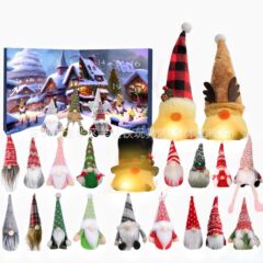 国境を越えたクリスマスクリスマスの小人がカレンダーに来た