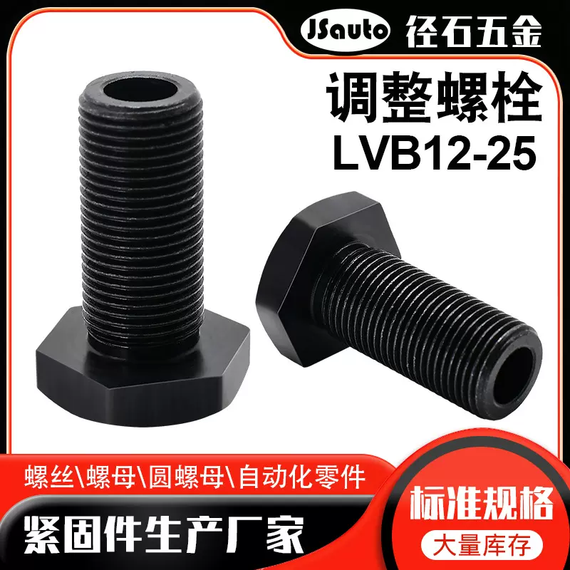 LVB主轴导轨工作台PAX01调整螺栓 传送带辊筒调节限位通孔螺丝