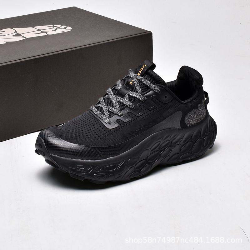 Appearance 2025 New Summer Wide-Last Men's Shoes Thick-Soled Shock-Absorbing Lightweight Non-Slip Outdoor Hiking and Cross-Country Running Shoes