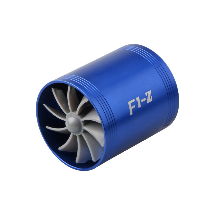 Car Turbocharger Intake Turbine Modification Single/Double-Sided Wheel F1-Z Engine Power Intake Accessories
