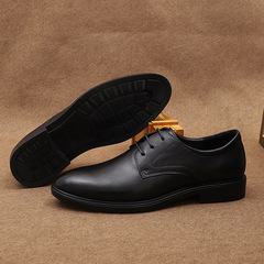 新款頭層牛皮皮鞋男2022春夏季新款男士潮流休閒皮鞋商務正裝婚鞋
