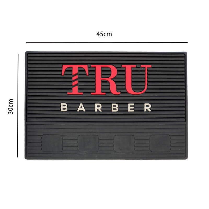 Spot imán almohadilla para el cabello almohadilla para el cabello almohadilla para el almacenamiento de herramientas con cortapelos magnéticos fuertes almohadilla antideslizante almohadilla para la herramienta para el cabello de PVC