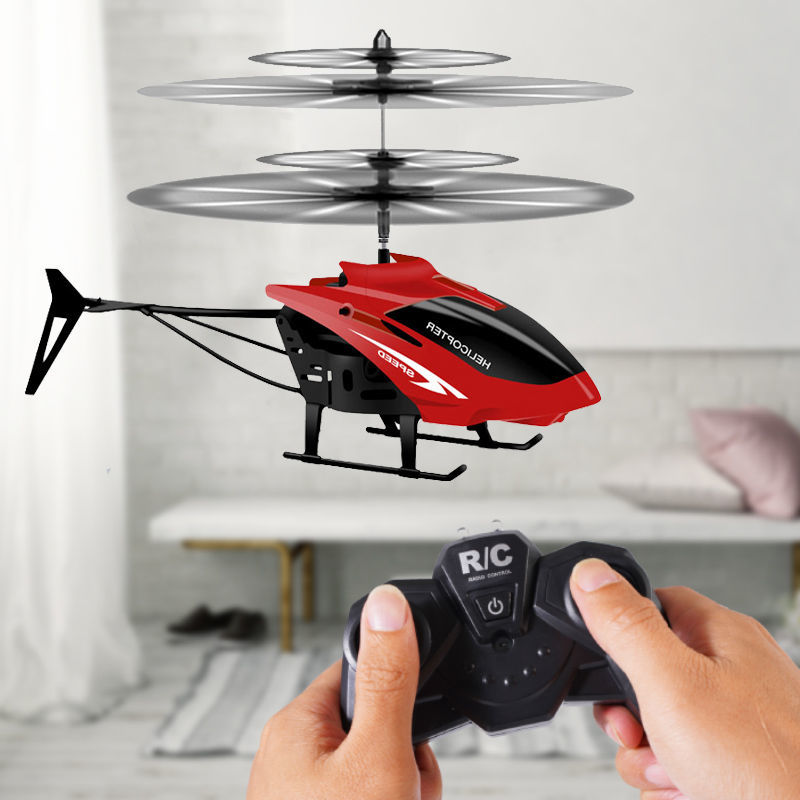 New Remote Control Aircraft Helicopter, Fall-Resistant, Intelligent Suspension Gesture Sensor Aircraft, Drone Children's Toy