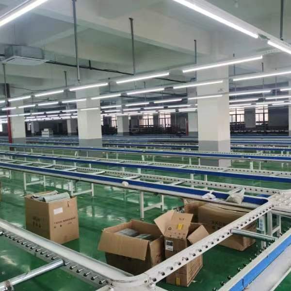 浙江组合流水线工作台输送线不锈钢生产线防静电桌输送机皮带组装