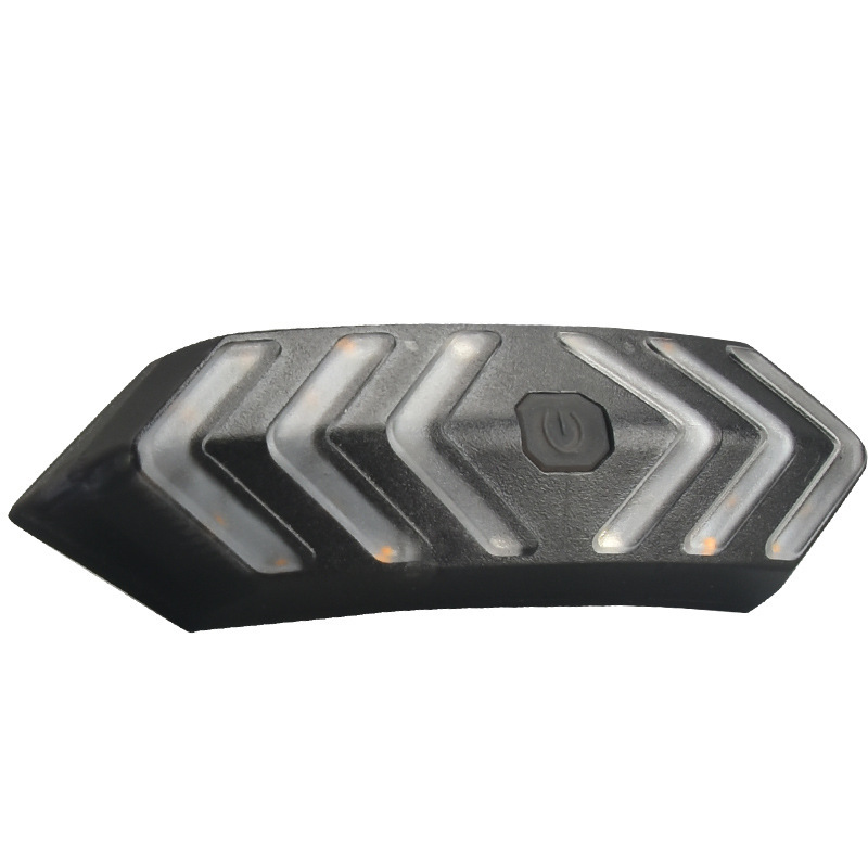 Luces de advertencia para cascos de motocicleta Luces traseras de seguridad intermitentes de bicicleta eléctrica Luces LED recargables para ciclismo de montaña