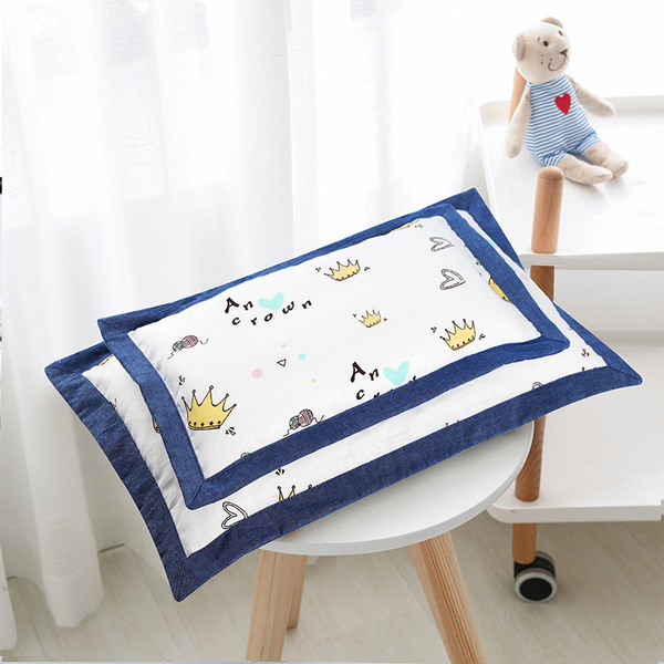 Cotton gauze pillowcase for baby